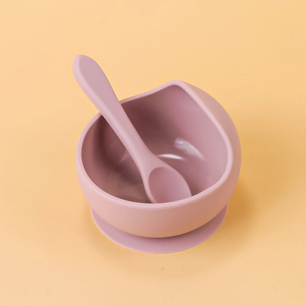 2PCS Silicone Baby Feeding Bowls