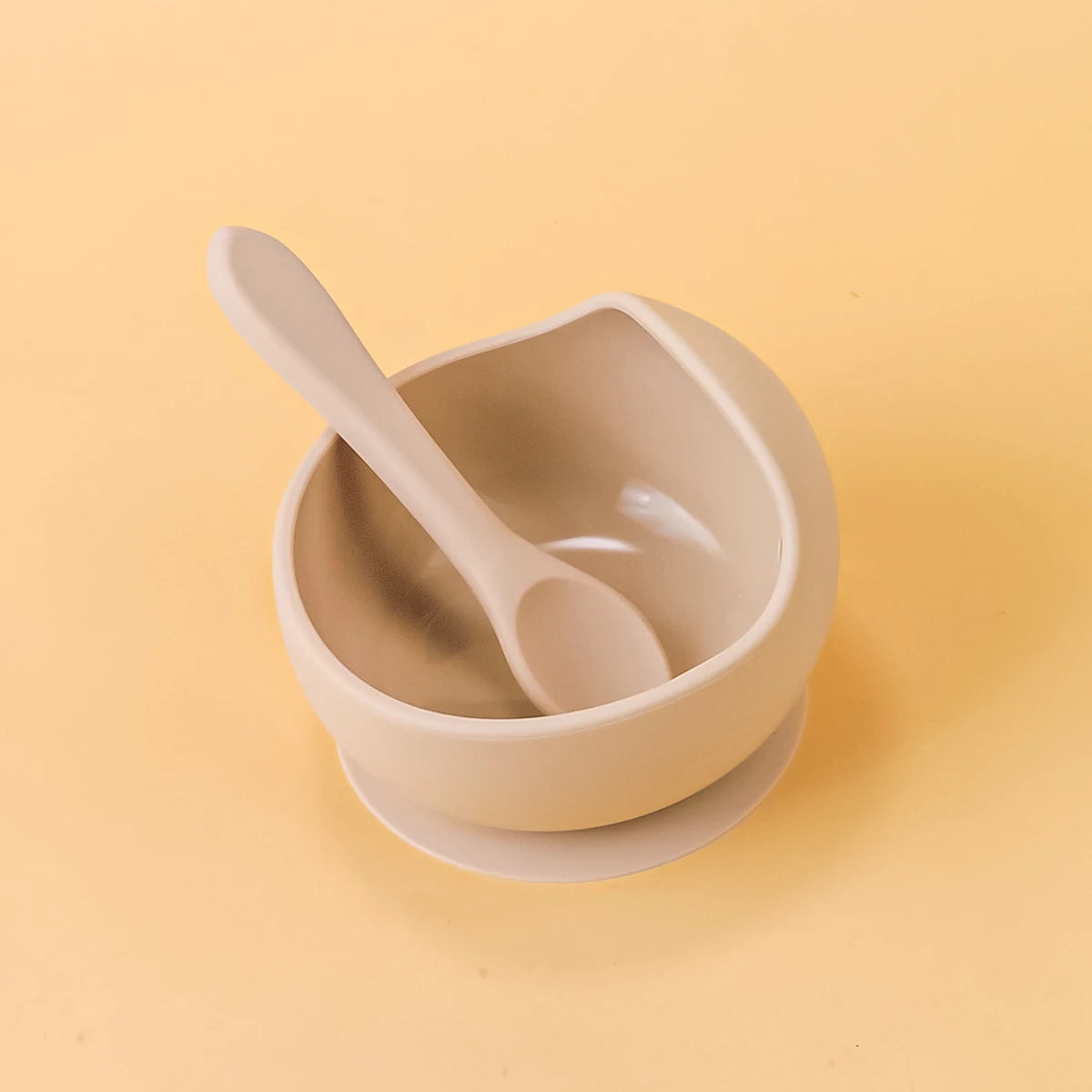 2PCS Silicone Baby Feeding Bowls