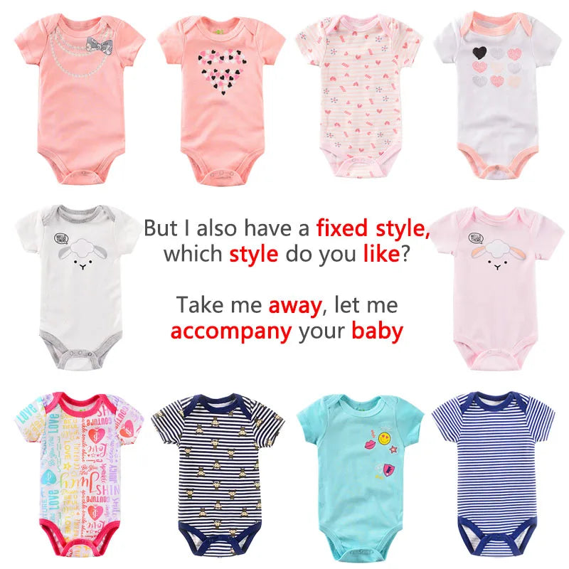 Soft Cotton Baby Bodysuit