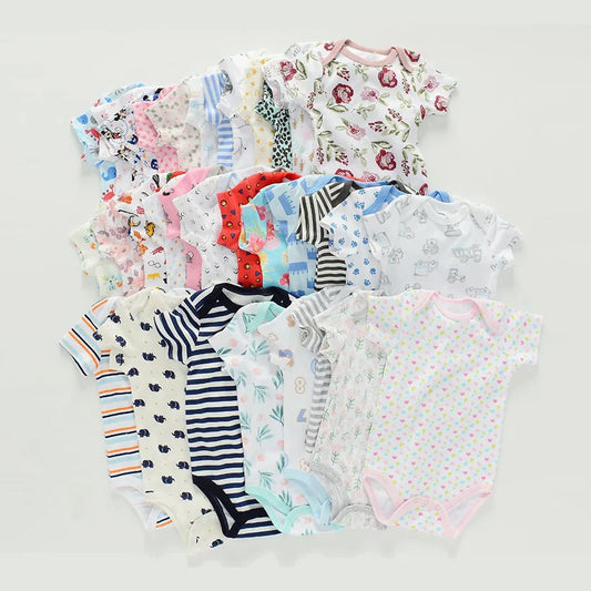 Soft Cotton Baby Bodysuit