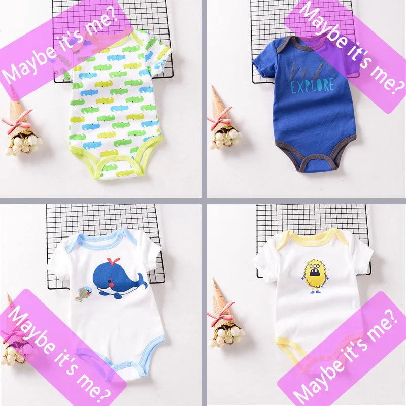 Soft Cotton Baby Bodysuit