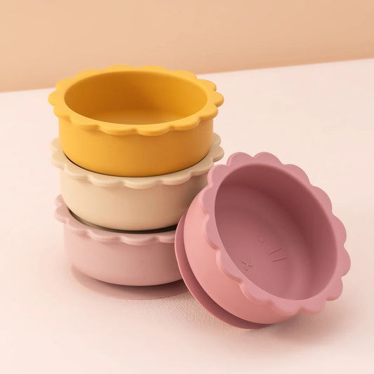 Cute Lion Silicone Baby Bowl