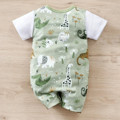 Zoo Animal Baby Romper