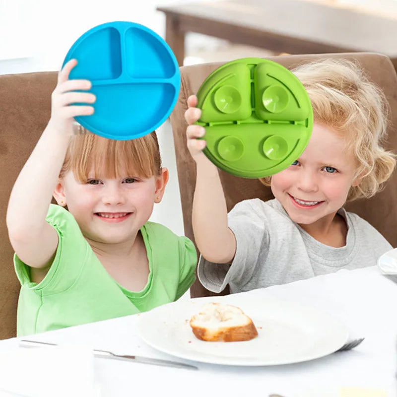 Baby Silicone Suction Plate BPA