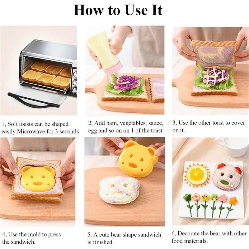 Bear Sandwich Cutter