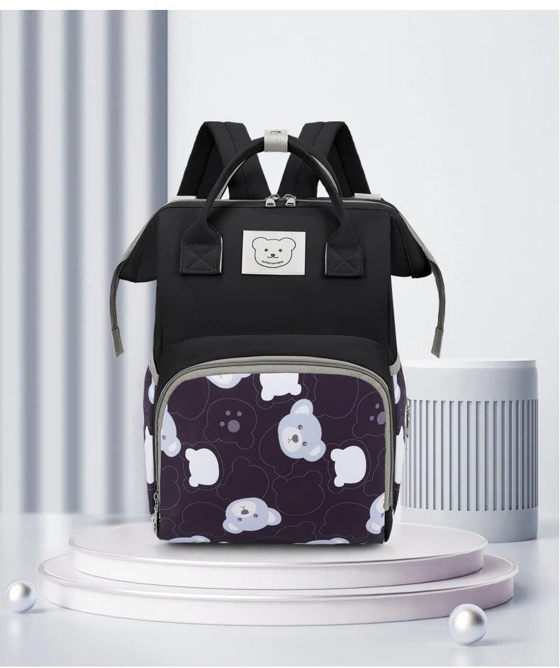 Fashion Bear Diaper Backpack