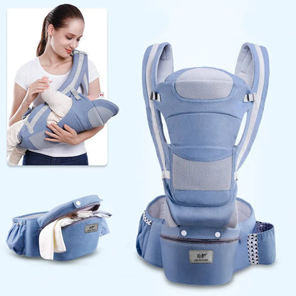 Ergonomic Carrier with Hipseat