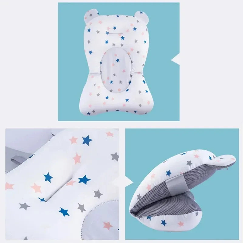 Soft Anti-Slip Newborn Bath Pillow