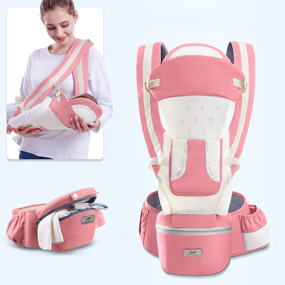 Ergonomic Carrier with Hipseat