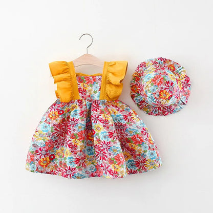 Baby Girl Summer Dress Set