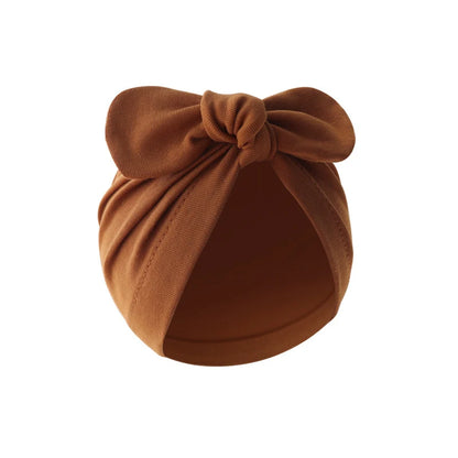 Cute Bunny Ears Turban Cotton Hat