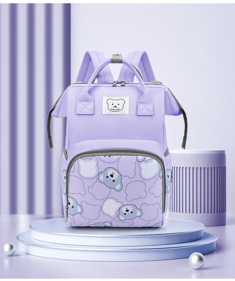 Fashion Bear Diaper Backpack