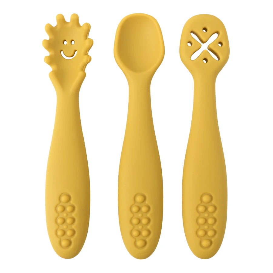 3PCS Baby Feeding Spoon Set