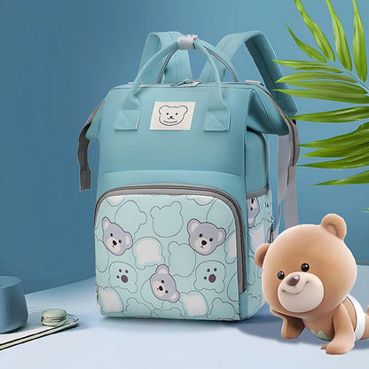 Fashion Bear Diaper Backpack