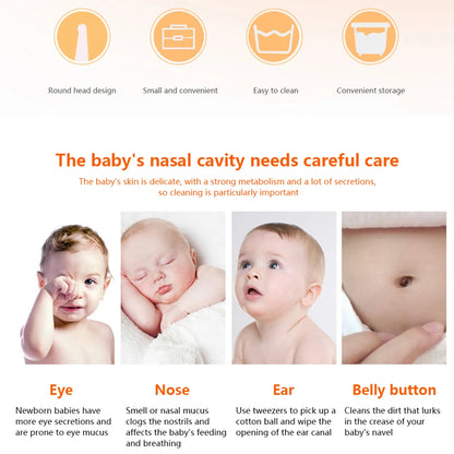 Baby Safety Cleaning Tweezers for Newborn Care | Baby Blossom Shop