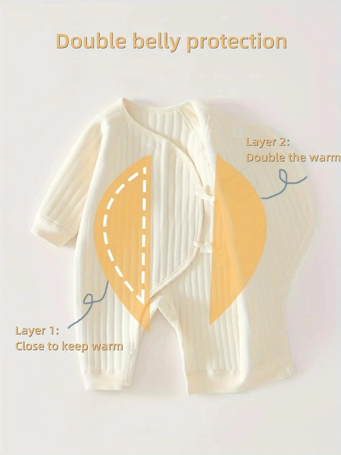 Warm Cotton Baby Bodysuit