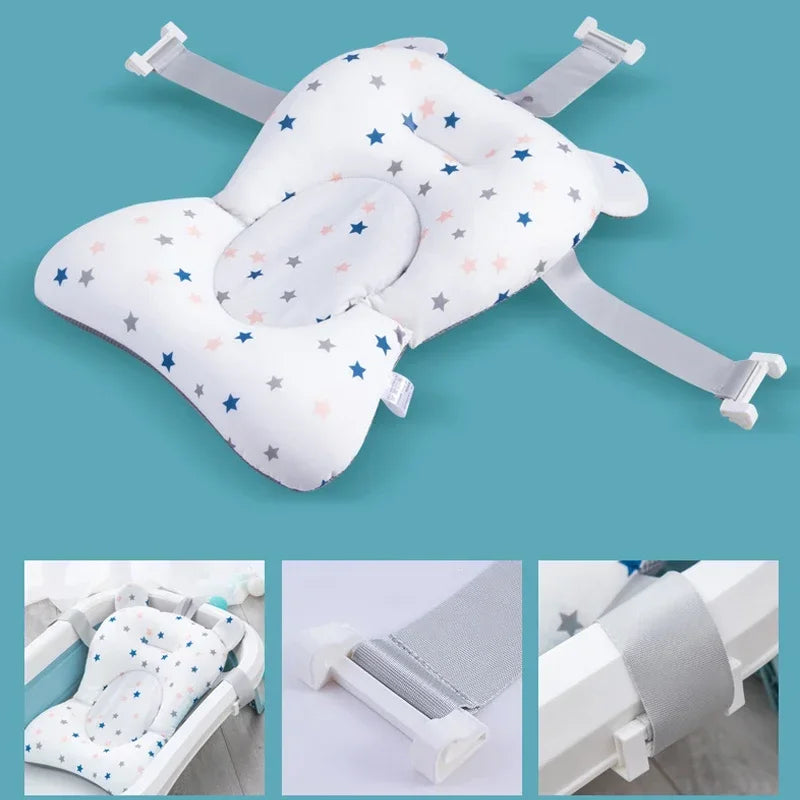 Soft Anti-Slip Newborn Bath Pillow