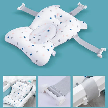 Soft Anti-Slip Newborn Bath Pillow