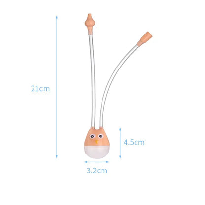 Nasal Aspirator Silicone Suction Cleaner Infant Anti-Reflux Tool