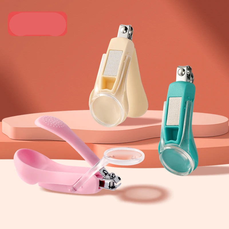 Nail Clippers with Magnifier Safe Infant Nail Cutting Tool