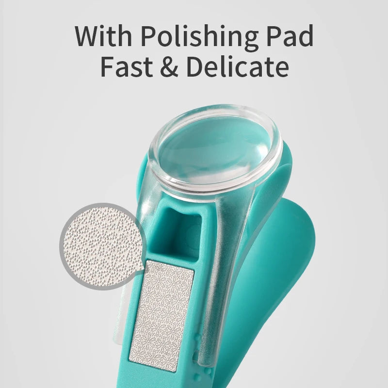 Nail Clippers with Magnifier Safe Infant Nail Cutting Tool