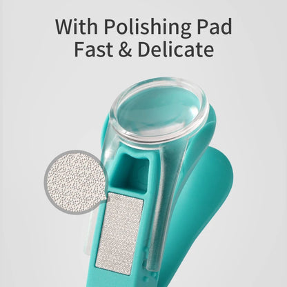 Nail Clippers with Magnifier Safe Infant Nail Cutting Tool