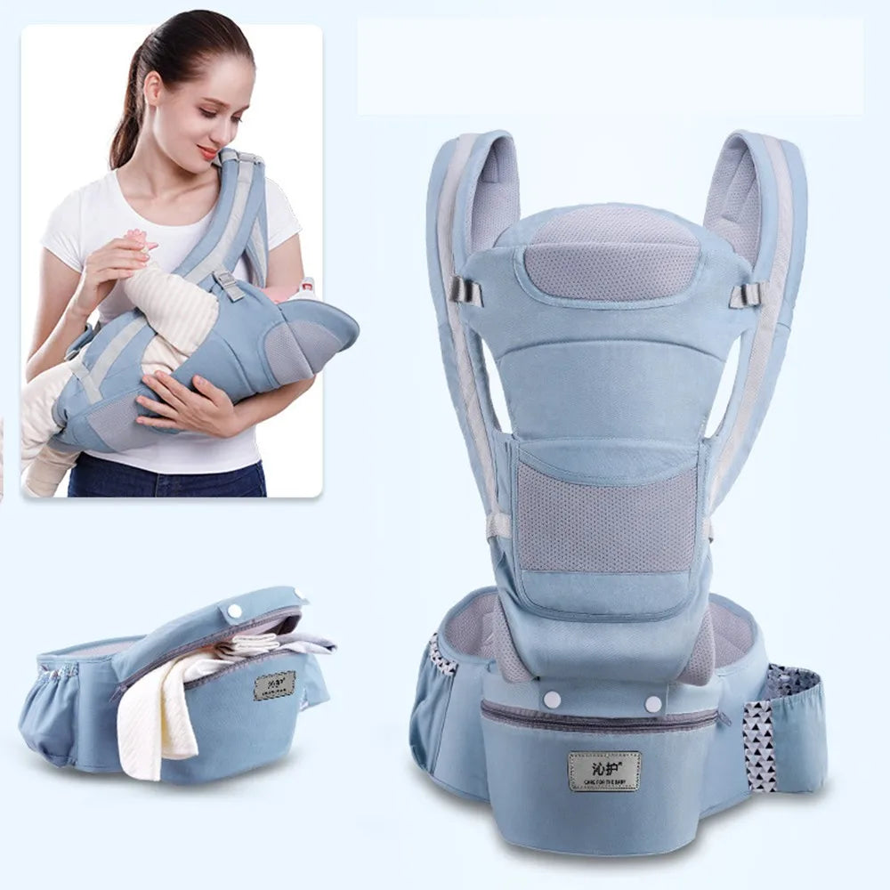 Ergonomic Carrier with Hipseat
