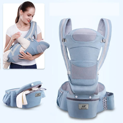Ergonomic Carrier with Hipseat