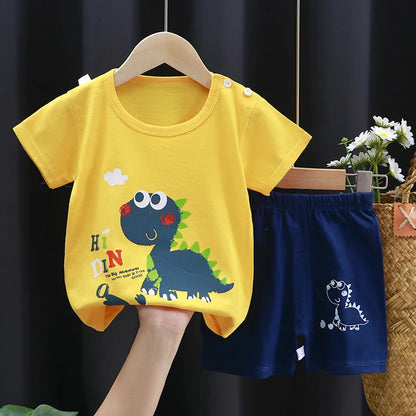 Cartoon Cotton Toddler Set