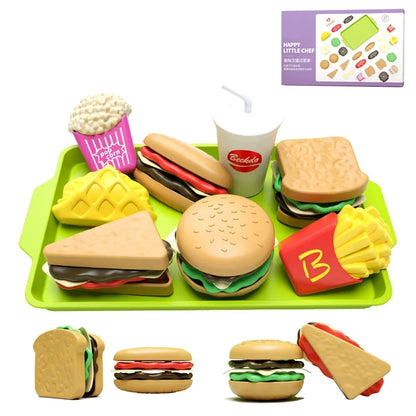 Kids Hamburger Play Set
