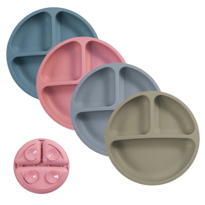 Baby Silicone Suction Plate BPA