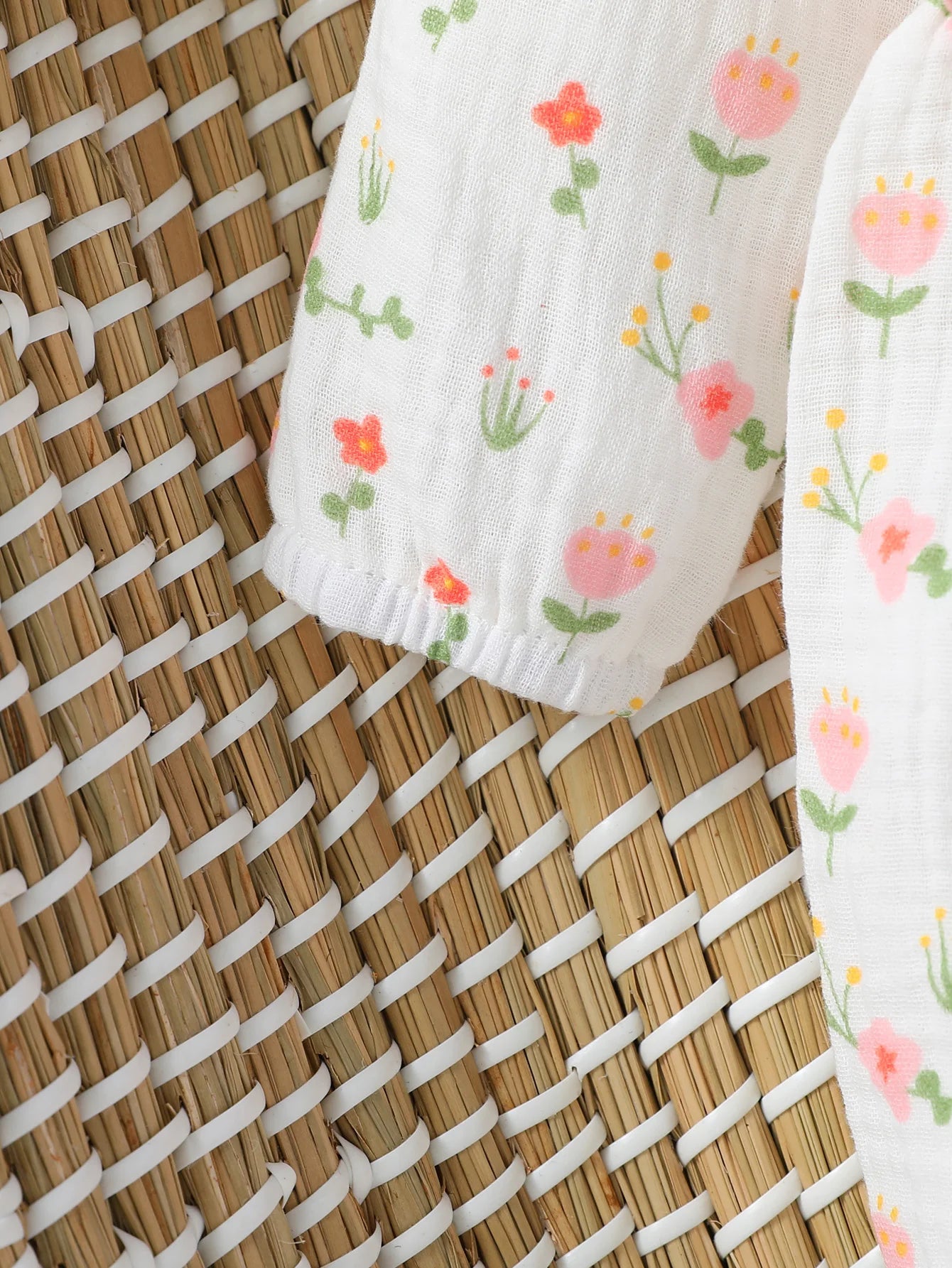 Floral Baby Jumpsuit Set Newborn Outfit & Headband | Baby Blossom Shop