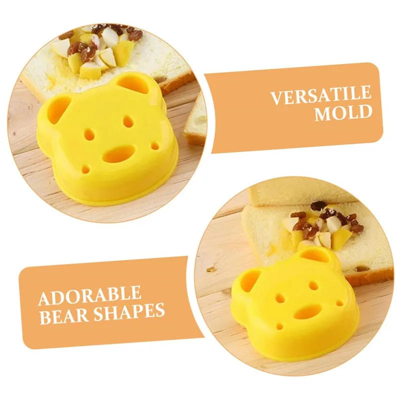 Bear Sandwich Cutter Kids Lunch Mold | Baby Blossom Shop