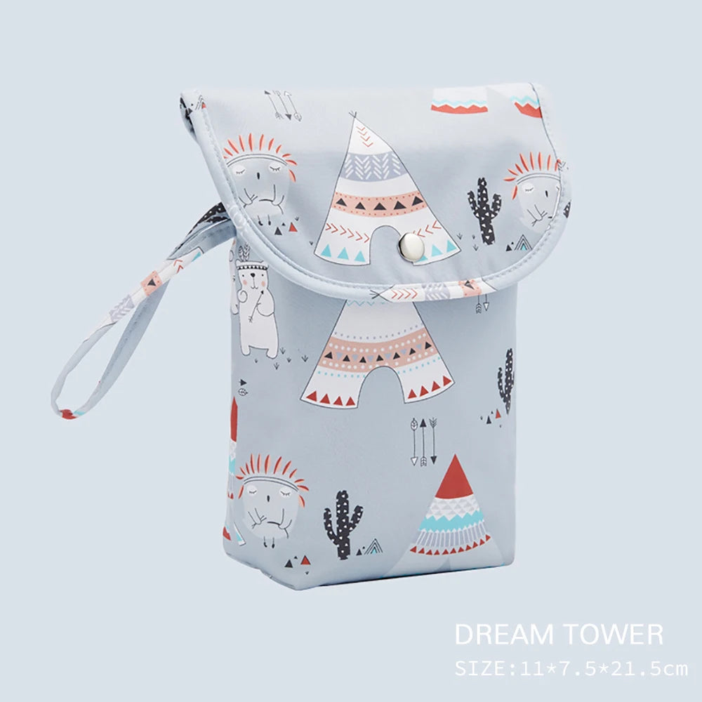 Waterproof Baby Diaper Bag + Wet Dry Organizer | Baby Blossom Shop