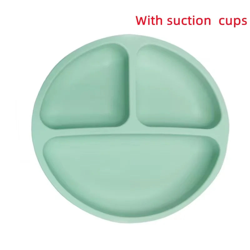 Baby Silicone Suction Plate BPA