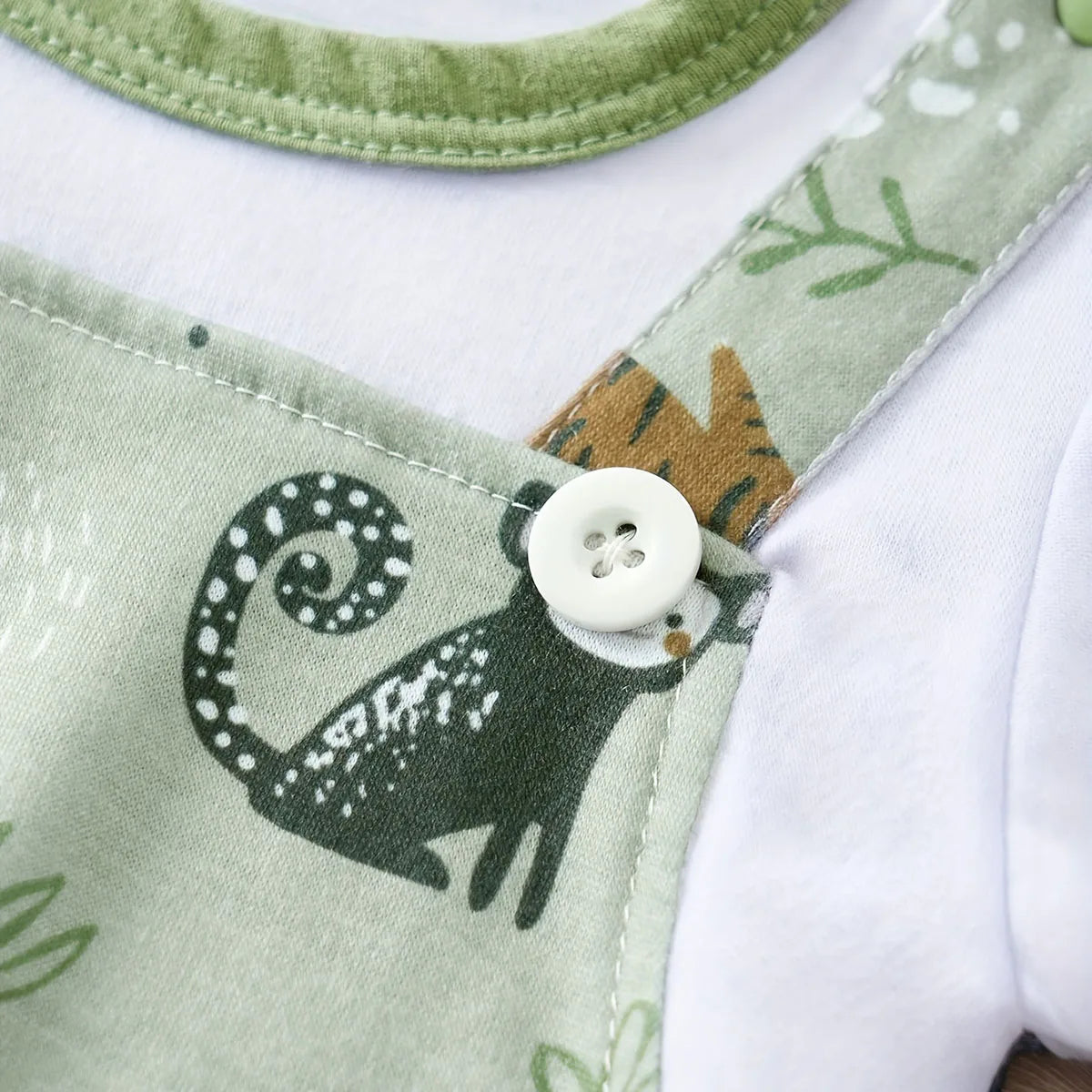 Zoo Animal Baby Romper