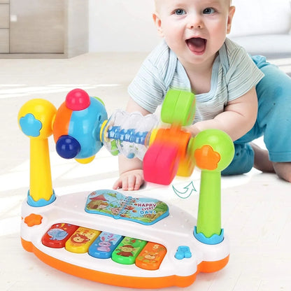 Baby Piano Toy – Rotating Musical Keyboard