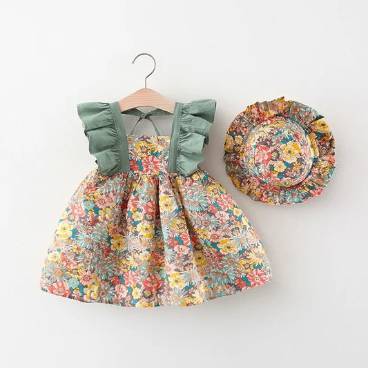 Baby Girl Summer Dress Set