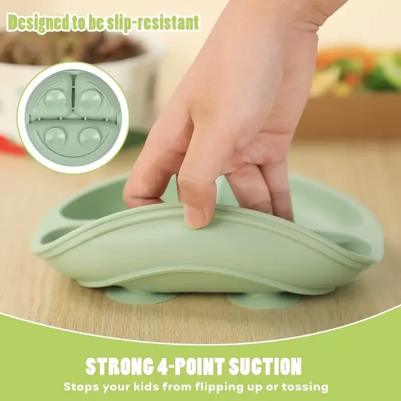Baby Silicone Suction Plate BPA