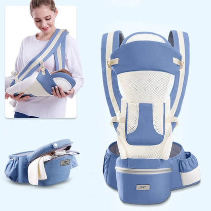 Ergonomic Carrier with Hipseat