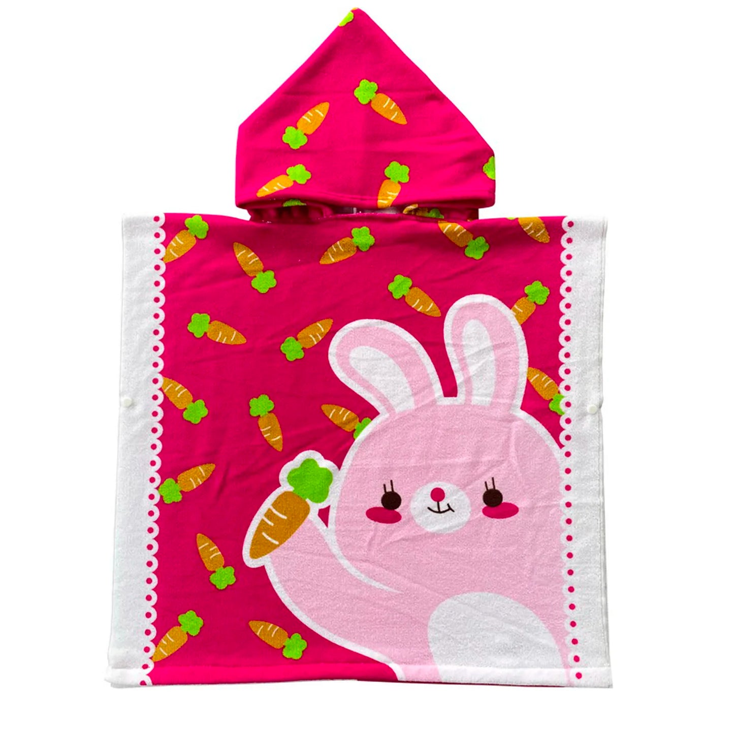 Cartoon Hooded Bath Towel Cloak