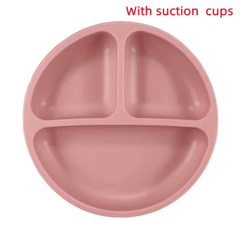 Baby Silicone Suction Plate BPA