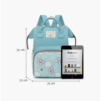 Fashion Bear Diaper Backpack