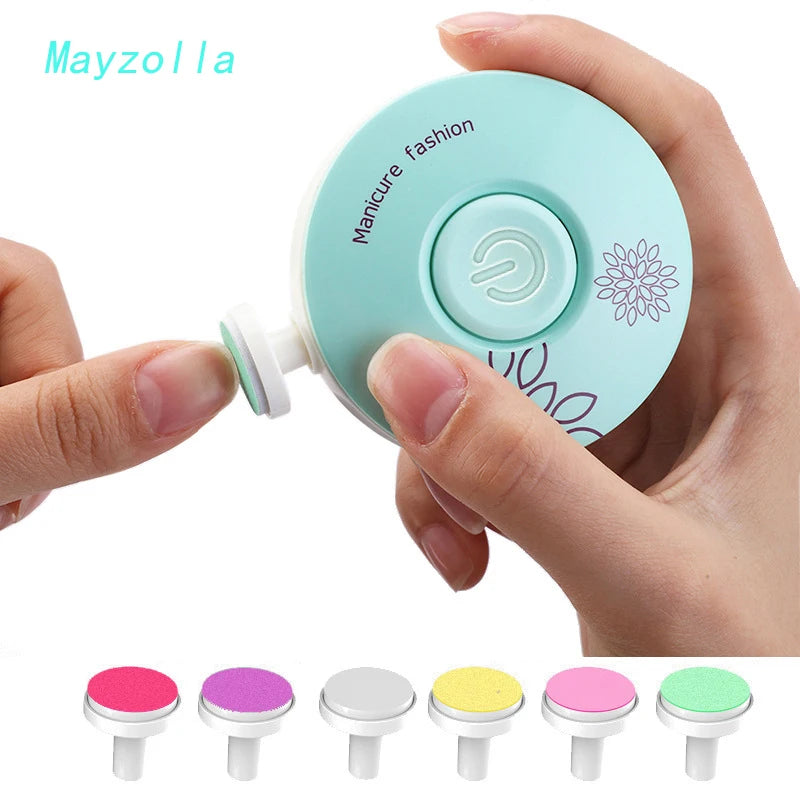 Electric Baby Nail Trimmer and Polisher Set