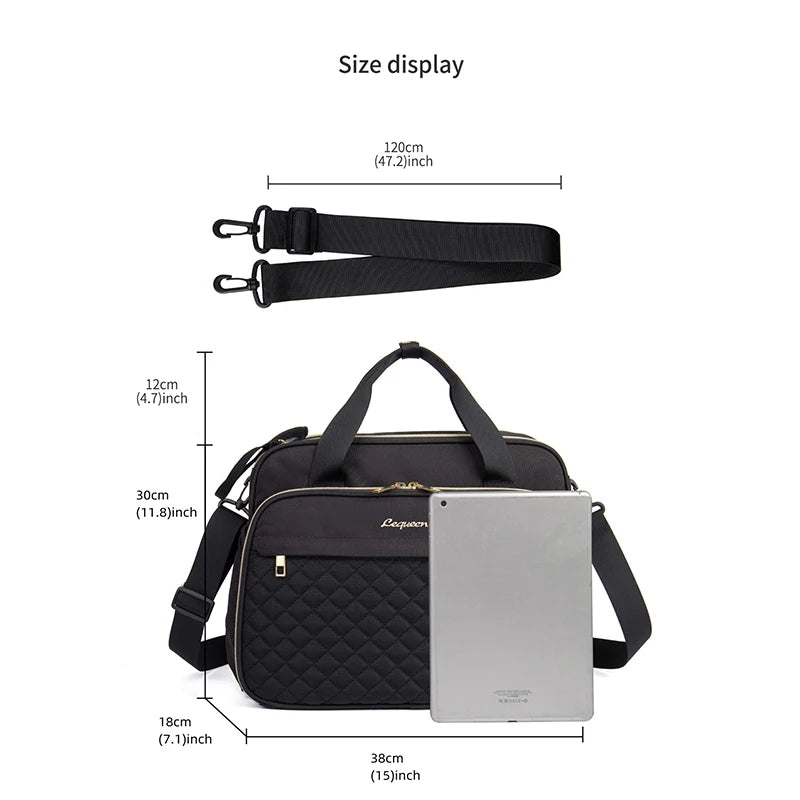 LEQUEEN Large Diaper Bag for Moms | Baby Blossom Shop