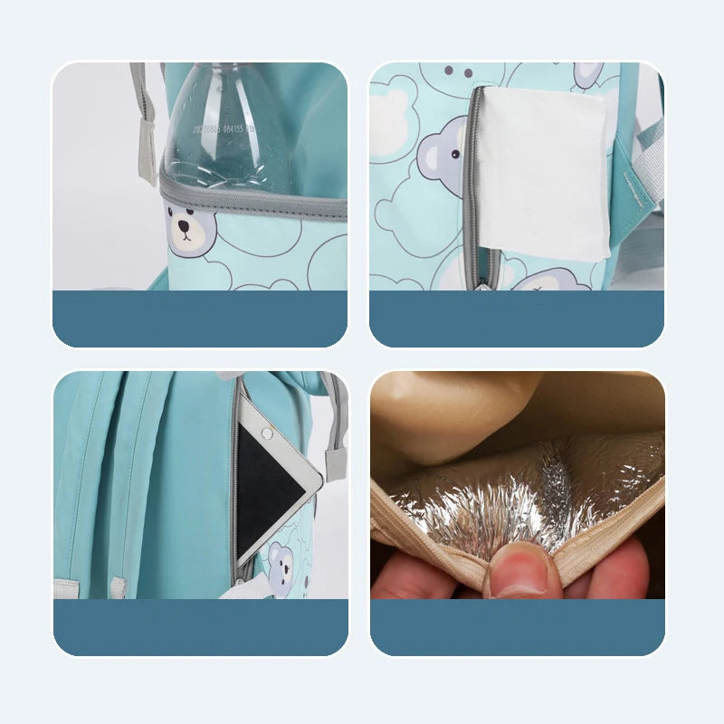 Fashion Bear Diaper Backpack