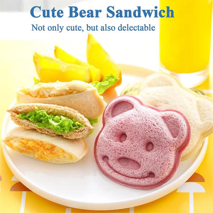 Bear Sandwich Cutter Kids Lunch Mold | Baby Blossom Shop