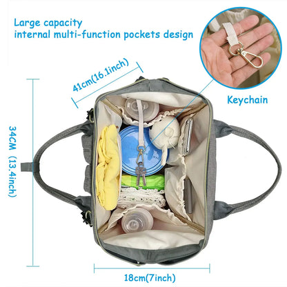 Large Capacity Maternity Diaper Backpack