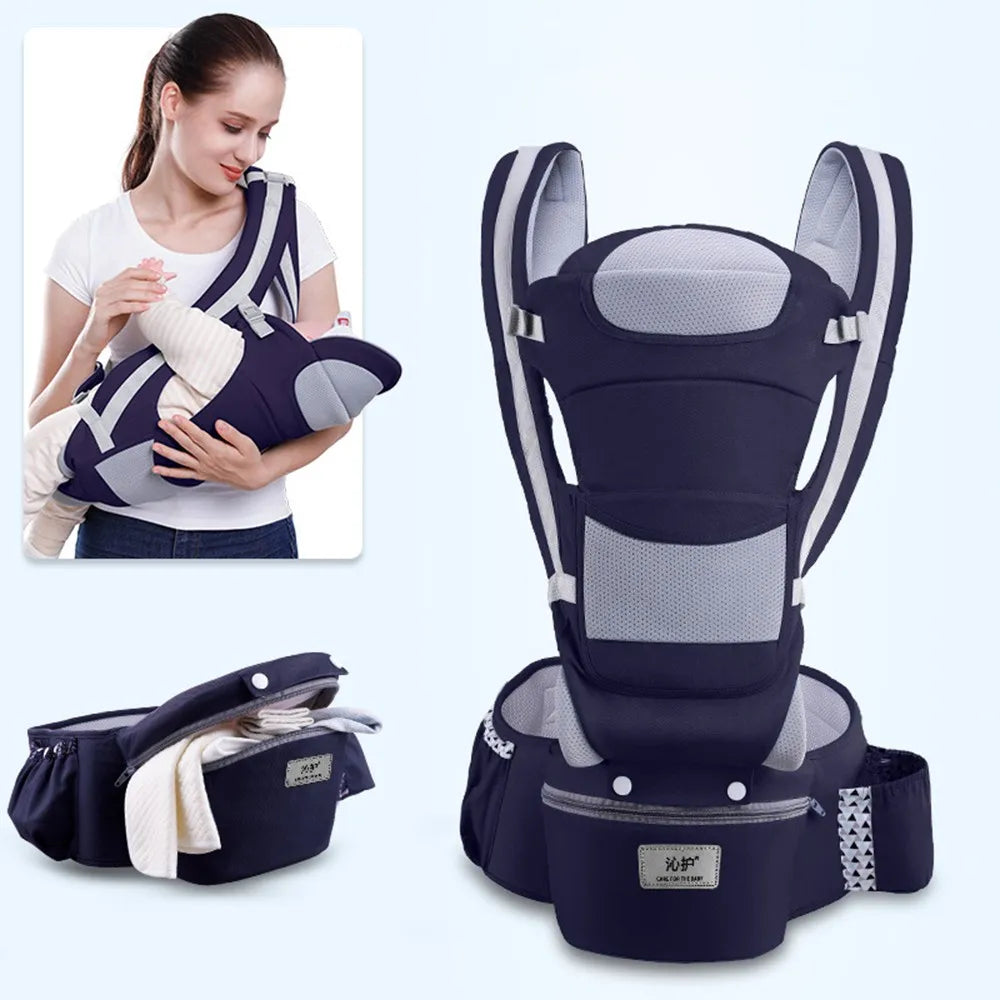 Ergonomic Carrier with Hipseat