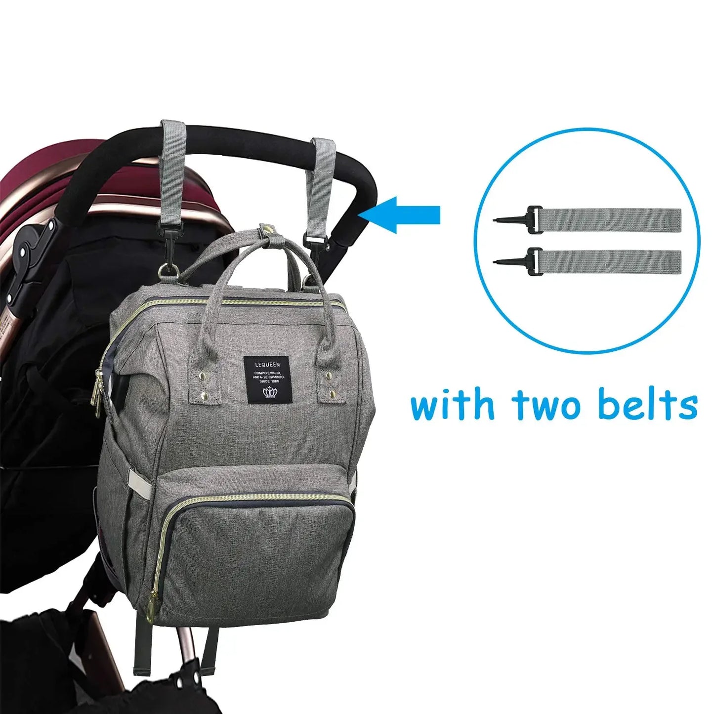 Large Capacity Maternity Diaper Backpack